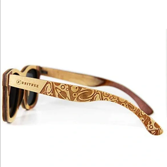 BRAND NEW STYLISH LUXURY (REAL WOOD) WOODEN SUNGLASSES. - Picture 2 of 6